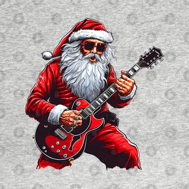 Guitar Santa by MZeeDesigns